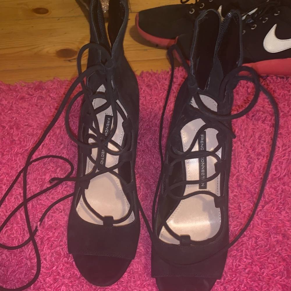 Black heels